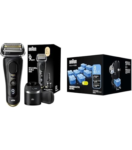 Amazon | 【2点セット【Amazon.co.jp限定】】ブラウン 電気シェーバー